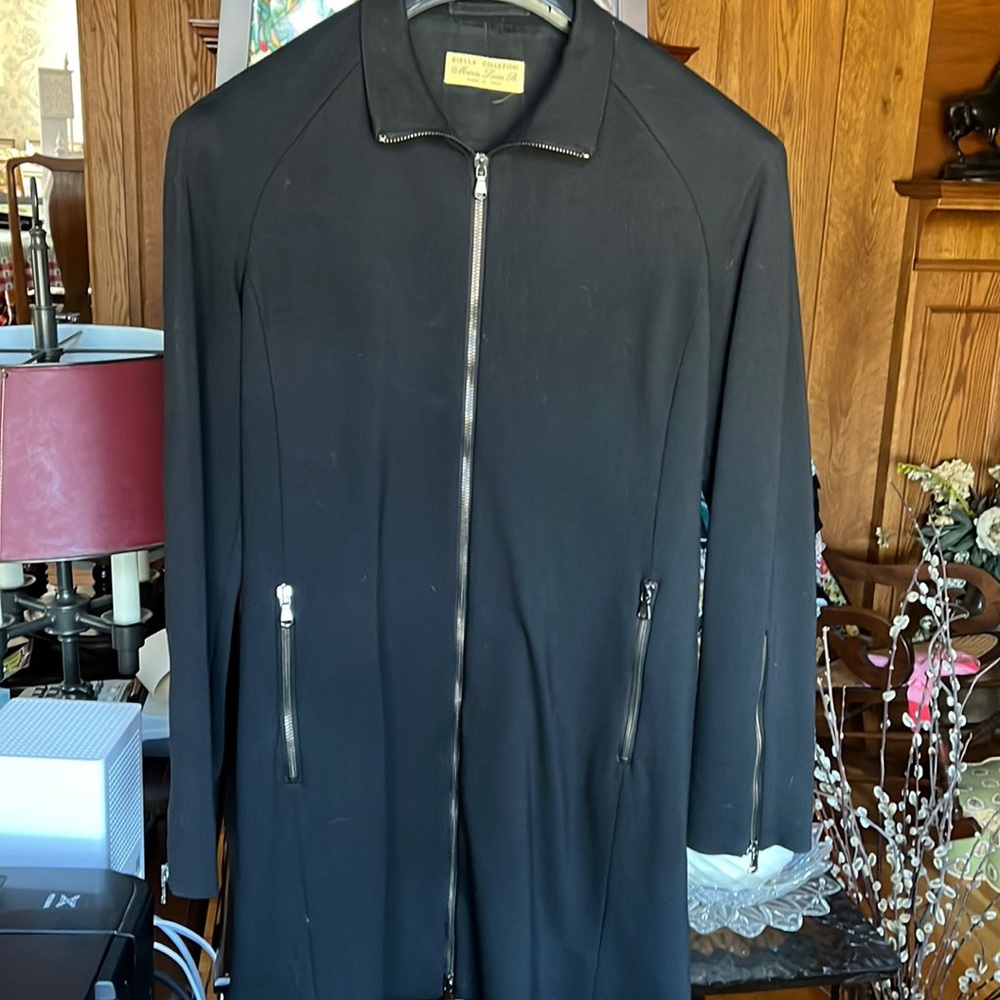 Biella collezioni Maria Luisa B. Gorgeous spring zip front jacket